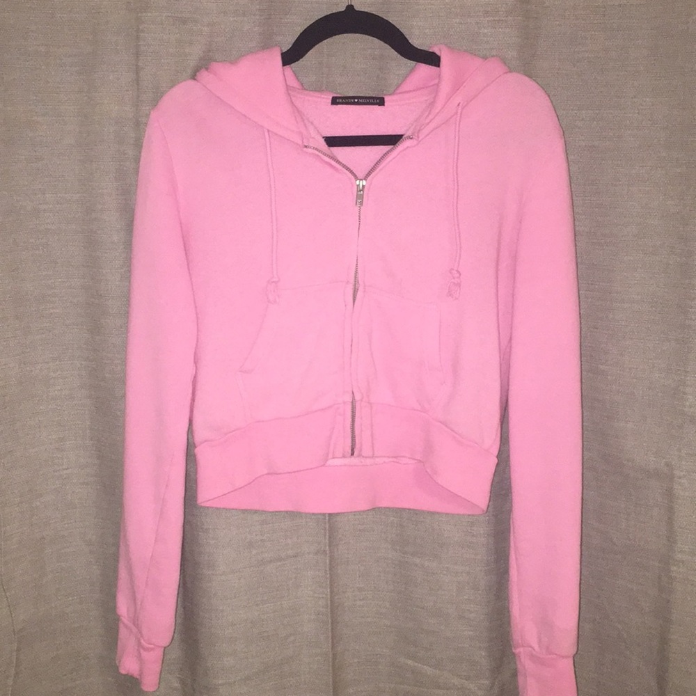 hot pink brandy zip up💕